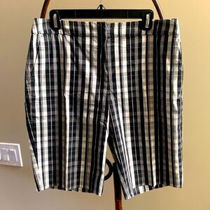 Black & White Shorts